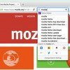 Mozilla search
