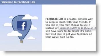 Facebook Lite Released In US For Data-Sipping Social - SlashGear