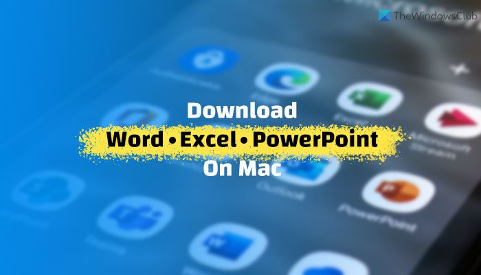 how to download word on mac