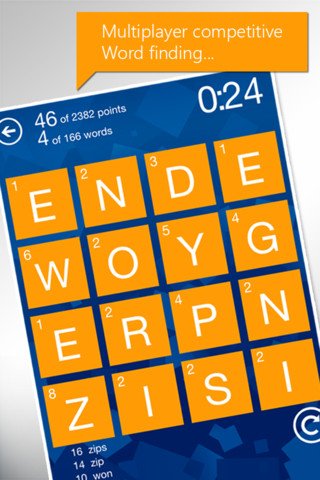 wordament word game