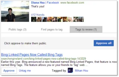 Bing Tags