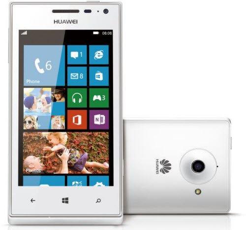 Huawei Ascend W1 white color