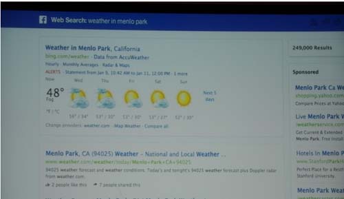 bing with graph search