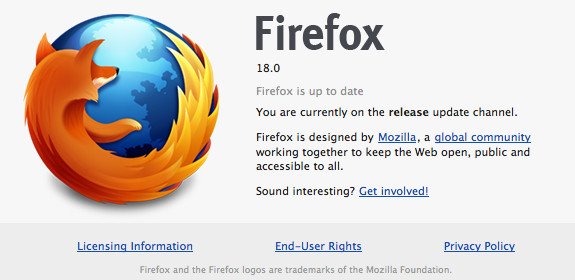 Firefox 18