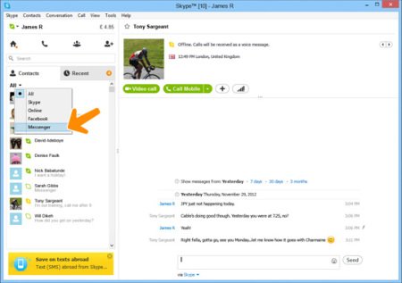 Skype Messenger