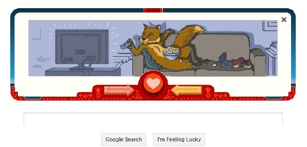 fox in google doodle