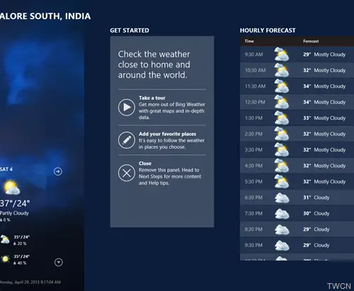 bing weather app windows 8 not working