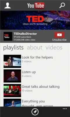 youtube app for windows phone