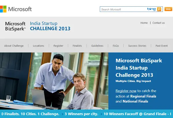 Microsoft BizSpark challenge