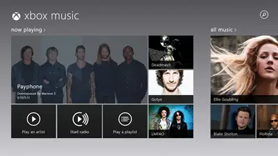 Music App for Windows 8