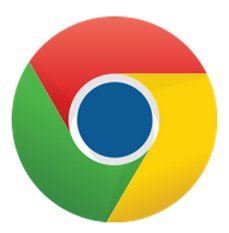 google chrome logo is not geometrical