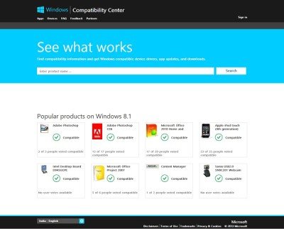 compatibility center