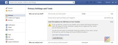 Privacy Concerns with Facebook