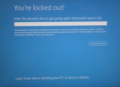 Bit Locker Recovery Key