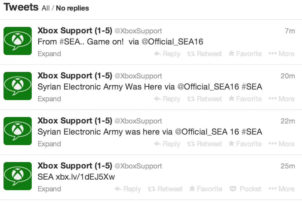 Gasvormig Smeren Koor Microsoft's Xbox Support Twitter account hacked
