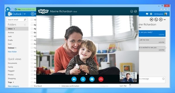 Skype for Outlook.com