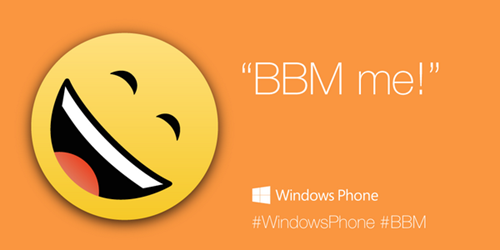 BBM for Windows Phone 8