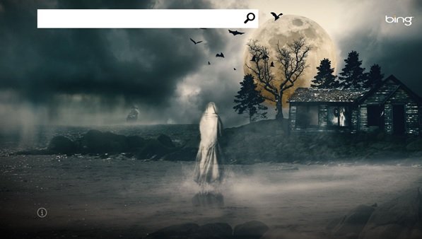 Halloween homepage