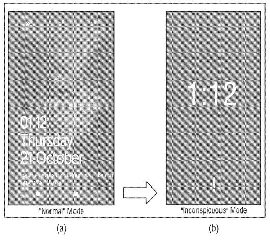 Inconspicuous Mode For Windows Phone
