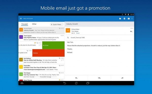 outlook for Android