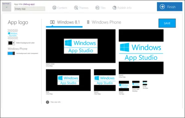 Windows App Studio