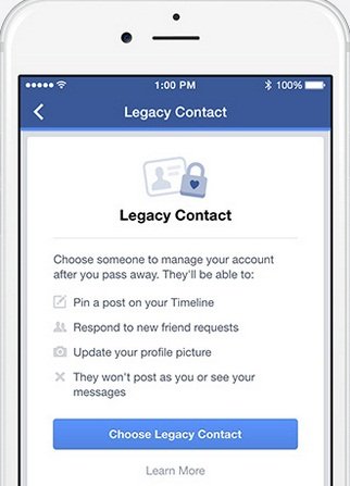 Facebook Legacy Contact