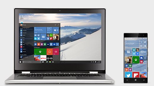 windows 10 phone laptop