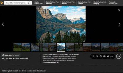 Bing image search