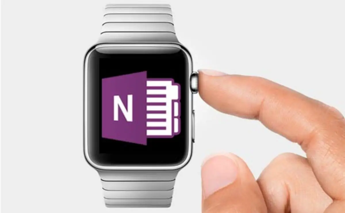 onenote on apple watch