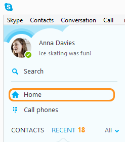 Skype Discover Facebook Friends