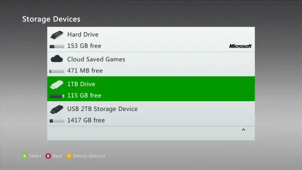 Xbox 360 will support 2TB Hard Drives