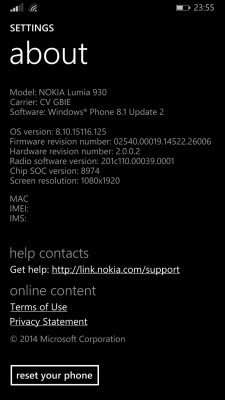 update lumia