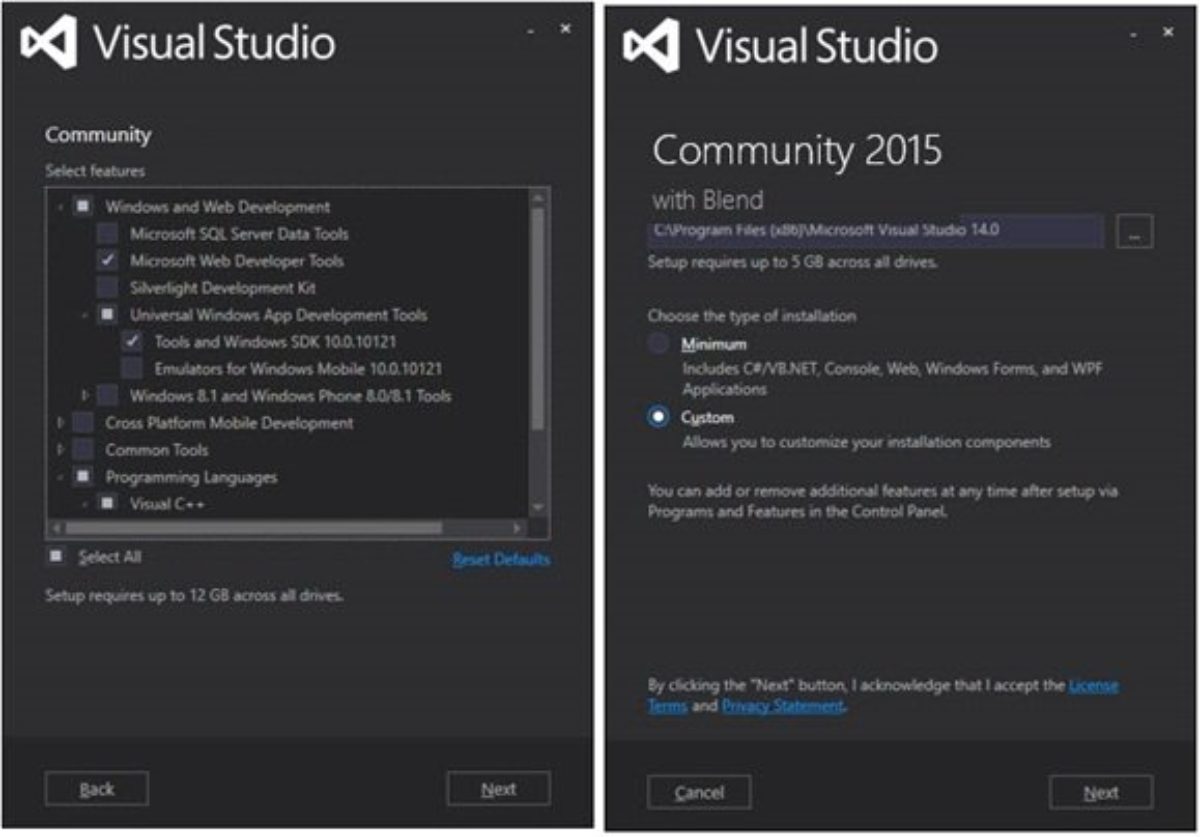 Visual studio 2015