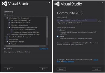 Visual Studio 2015