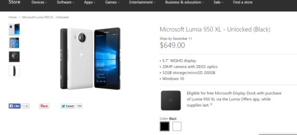 Microsoft_Lumia_950_XL_availability