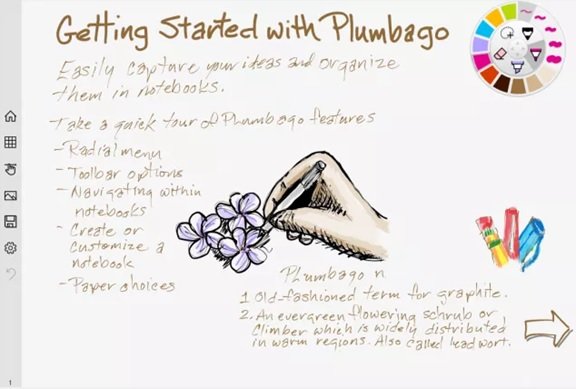 Plumbago app from Microsoft Garage 