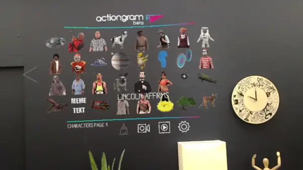 actiongram hololens