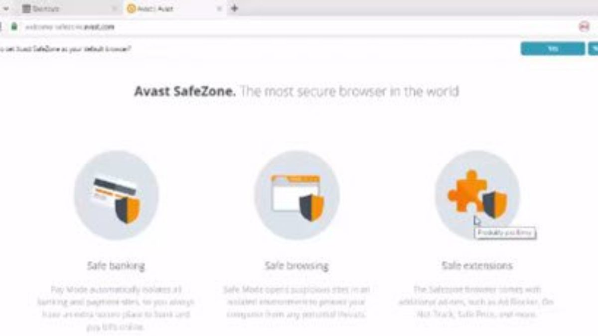 how to update avast safezone browser