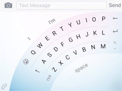Word Flow Keyboard for iPhones