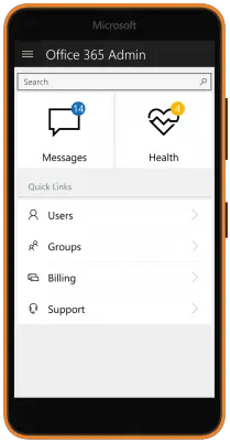 Office_365 admin app