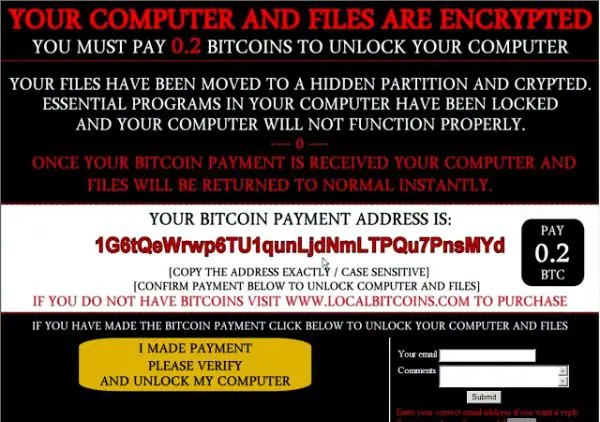 Ranscam Ransomware