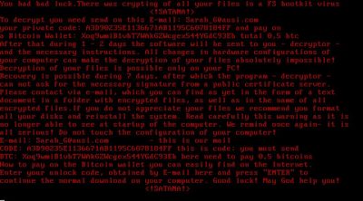 satana ransomware