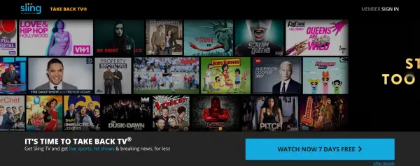 windows 10 sling tv app quality