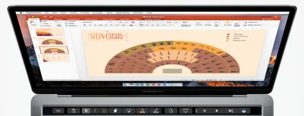 Office for Mac gets Touch Bar support