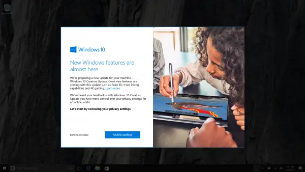 Creators Update