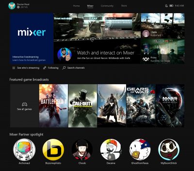 Beam is now Mixer