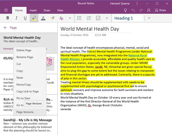 OneNote