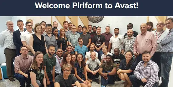 Avast acquired Piriform