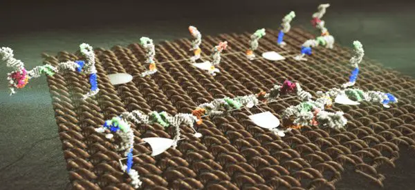 Nanoscale computational circuit board with DNA