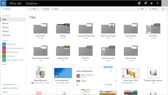 onedrive is an example of